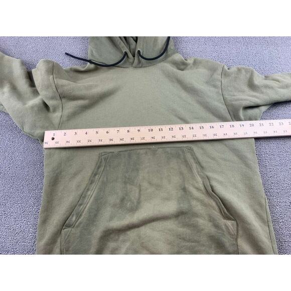 Cotton Citizen Hoodie Men XS Green Pullover Kangaroo Pocket Long Sleeve Ribbed - Picture 5 of 7
